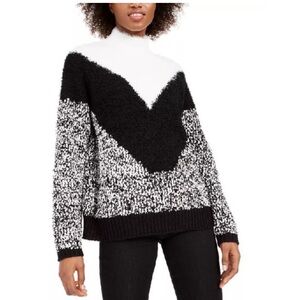 Bar III size L mock neck sweater. Worn 1x EUC